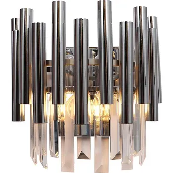 Nástěnné svítidlo Křišťálové nástěnné svítidlo MADISON 2xE14/40W/230V chrom