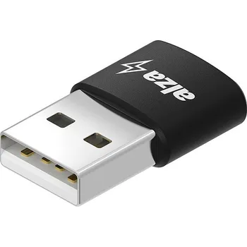 Datové redukce AlzaPower USB-A (M) to USB-C (F) 2.0 OTG černý