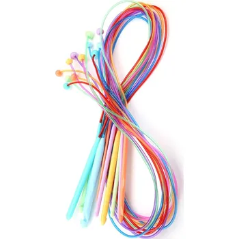 Nástroj na niť a příze Háček Pony kruhový na tuniské háčkování 80 cm Velikost: 5.5 mm, I/9