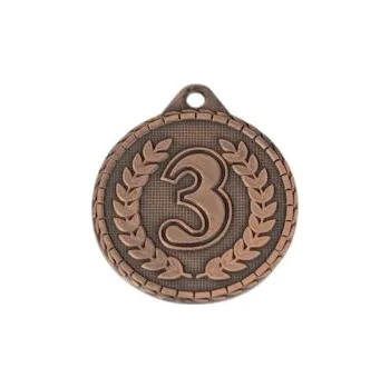 Medaile s umístěním MS32002 - 32 mm, Bronz