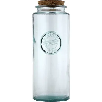 Dóza na potraviny Dóza z recyklovaného skla AUTHENTIC s víčkem 1,45 L (balení obsahuje 1ks)|Vidrios San Miguel|Recycled Glass