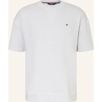 Pánské oblečení Tommy Hilfiger Pánské Pohodlné Domácí Tričko, světle šedá, 50