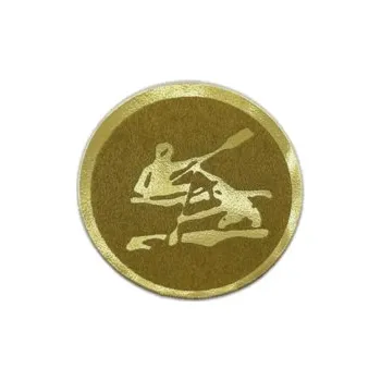 Emblém Kanoistika Ø25 mm, Barva Zlato