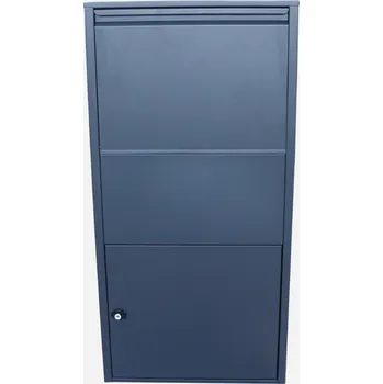 Úložný box KOVIAN, s.r.o. Box na balíky (440x420x880mm), hrúbka 0.8mm), max. formát boxu: 360x160x260mm, farba: RAL 7016 (antracit)