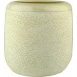 Váza keramická LAMEGO, pr.27x40cm, krémová|SHINY CREAM|Ego Dekor