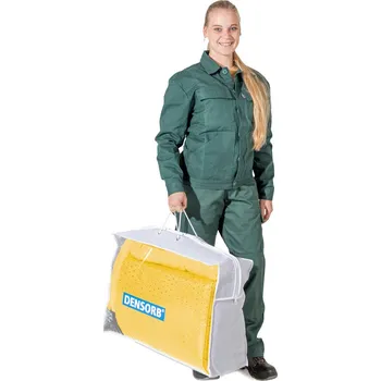Sorbent DENSORB® sorpční havarijní sada v transparentní přenosné tašce, provedení Speciál, 76 litrů