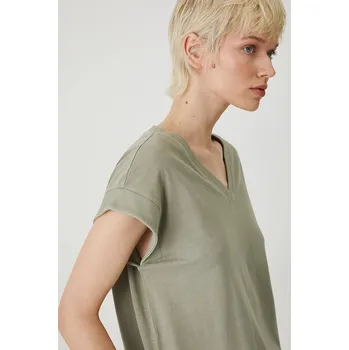 Dámské tričko Bavlněné tričko Medicine dámské, zelená barva RS25.TSD082 81X, vel. M