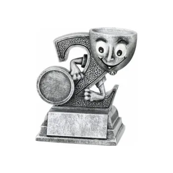 Resinová Soška 2.místo 9,5 cm, Výška 9,5 cm