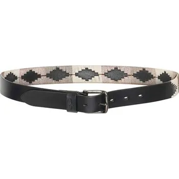 Opasek Pásek kožený HVP Chaya AW 25/26 - černo-krémový, 85 cm