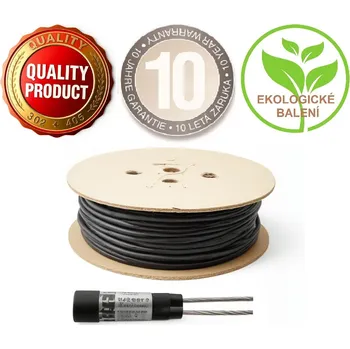 Topný kabel EKOHEAT topný okruh CAB 20 UV Délka / výkon: 6m / 125W