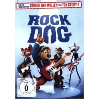 DVD film Rock Dog, 1 DVD – Ash Brannon (DE)