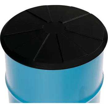 Víko na sud typ DR z polyethylenu (PE), vodivé, černé