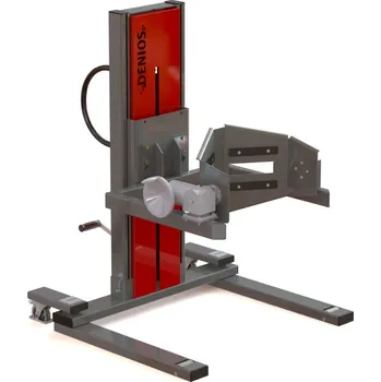 Paletový vozík Sudová zdvižka Secu Ex, na 60- až 220litrové sudy, široký podvozek, výška zdvihu 0-930 mm, ATEX