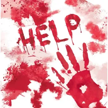 Papírový ubrousek Papírové party ubrousky Helloween Help 20 ks