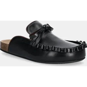 Dámské pantofle Pantofle JW Anderson Ruffle Loafer LF0069.LA0323.999 černá 99X, EUR 36