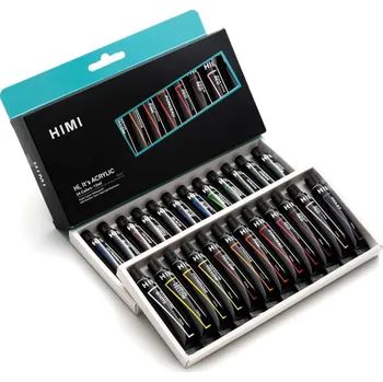 Speciální výtvarná barva HIMI akrylové barvy Set - 24 x 12 ml