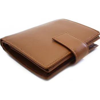 Peněženka Hnědá pánská kožená peněženka se zápinkou 514-8105-40