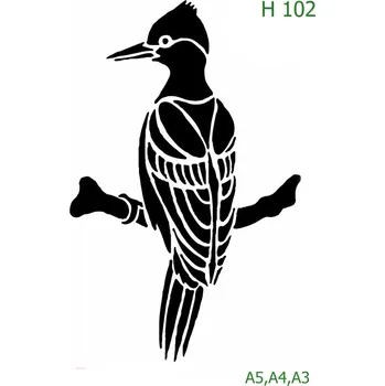 Šablona H 102 - A4 , Lepící fólie