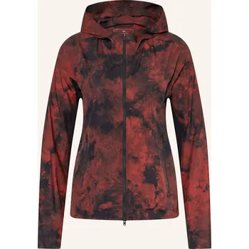 Dámská bunda Y-3 Dámská Běžecká Bunda, tmavě červená / černá, 42