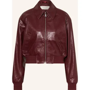 Calvin Klein Jeans Dámská Bunda V Koženém Vzhledu, tmavě...