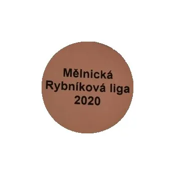 Samolepicí dekorace na vozidlo Přední bronzová samolepka s vlastním textem Ø25 mm, Barva Bronzová