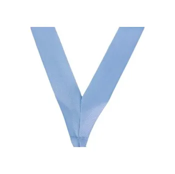 Široká stuha s klipem - Světlemodrá, Barva Světlemodrá