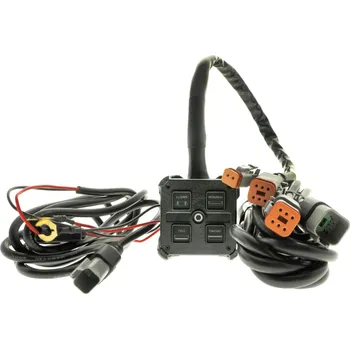 Osvětlení interiéru vozidel EPWLR21 Ovládací panel LED osvětlení 12/24V 4-kanálový