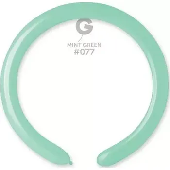 Balónek modelovací #077 mint zelený (100ks/bal) (Balónek modelovací #077 mint zelený (100ks/bal))