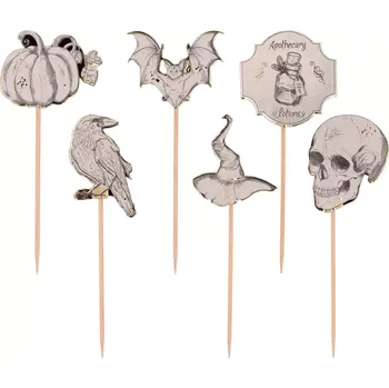 Párátko a napichovátko Napichovátka Classy Halloween 6 ks