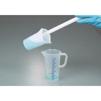 parkovací zábrana Odběrná kádinka na tyči SteriPlast, z HDPE, délka 1000 mm, balené jednotlivě, balení à 20 ks