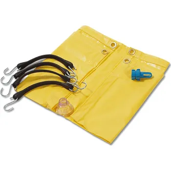 Sorbent Havarijní záchytná plachta, 73 x 73 cm, žlutá