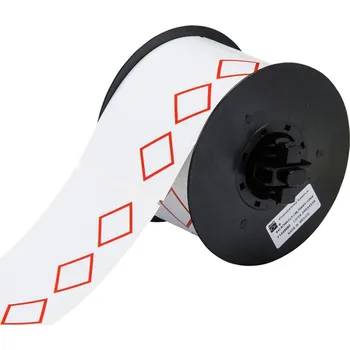 Pásek do tiskárny Brady B30-261-7569-CLP3B / 121642, Pre-printed GHS/CLP Chemical Labels, 75.00 mm x 110.00 mm