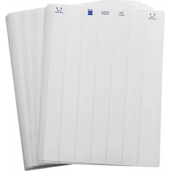Pásek do tiskárny Brady LAT-7-410-10 / 029761, LaserTab Laser Printable Labels, 25.40 mm x 12.70 mm