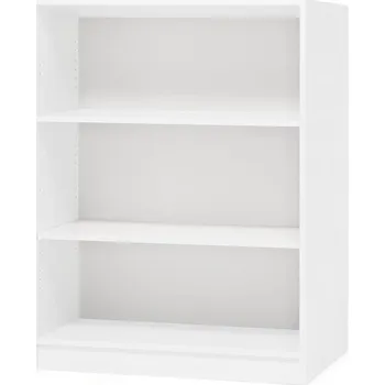 Knihovna Policový regál THEO, 1250x1000x450 mm, bílá