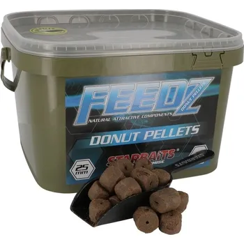 Starbaits Feedz Donuts pelety s dírou 4,5kg 25mm