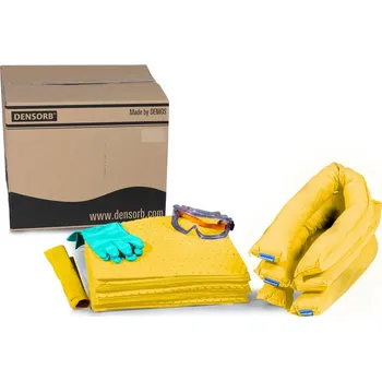 Sorbent DENSORB sorpční havarijní sada, k doplnění mobilní euro nádoby, provedení Speciál