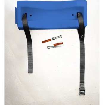 Nástěnný držák na plynovou lahev z polyethylenu (PE), 1x plynová lahev o max. Ø 320 mm