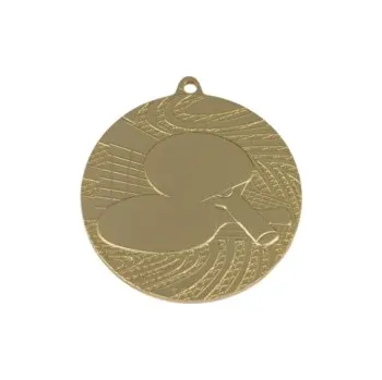 Pingpongová Medaile MS50005 - 50 mm, Zlato