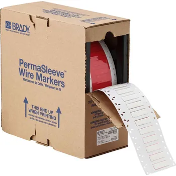 Pásek do tiskárny Brady HX-250-150-WT / 117077, PermaSleeve Heatex Marking Sleeves, 38.10 mm x 11.15 mm