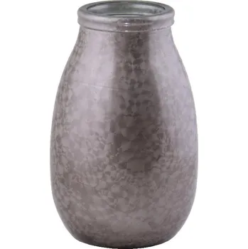 Váza Váza MONTANA, 28cm|4,35L, šedá námraza (DOPRODEJ)|Vidrios San Miguel|Recycled Glass