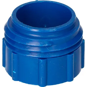 Ventil Závitová spojka od závitu 2" jemná (l) na závit 2" Mauser hrubý (A), modrý