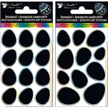 samolepka Samolepky vajíčka škrábací