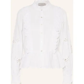 Dámská halenka Neo Noir Dámská Halenka Petrine S Děrovanou Krajkou A...