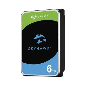 Interní pevný disk SEAGATE HDD 6TB SKYHAWK (SURVEILLANCE), 3.5", SATAIII, 5400 RPM, Cache 256MB, CMR ST6000VX009