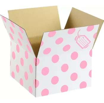 Balónek Krabice růžová (Krabice růžová)