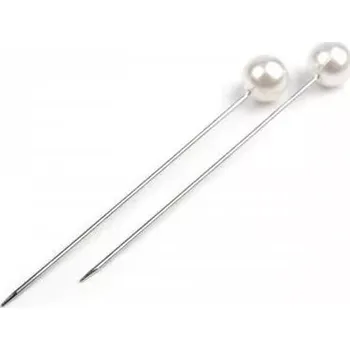 Party dekorace Špendlíky bílé - 144 ks