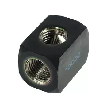 rozdělovač topení Alphacool 3 cestný rozdělovač černá (17030)