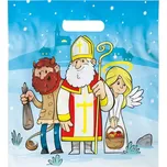 Mikulášská taška - mikuláš čert a anděl 29 x 32 x 8 cm