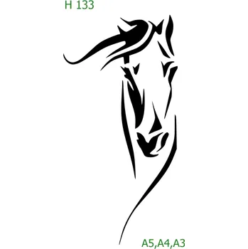 Šablona H 133 - A3 , Lepící fólie