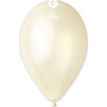 Balónek 30cm/12" #058 slonová kost 50ks